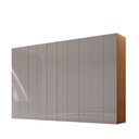 Ver imagem 2 de Guarda Roupa Casal Everest Mdf 10 Portas 4 Gavetas e 5 Prateleiras Moderna Mobilia