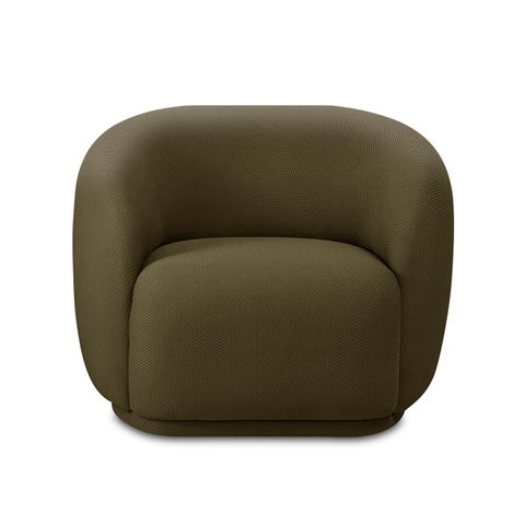 Poltrona Orgânica Giratòria Decorativa Bell Verde Lansofbr Lansof Brasil