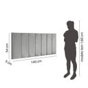 Ver imagem 4 de Cabeceira Casal Estofada Uvaia CabeCasa MadeiraOriginals