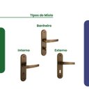 Ver imagem 2 de Fechadura Pado Concept com Espelho para Porta de Madeira – Design Moderno e Alta Resistência