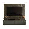 Home Theater Persa TV 75 2 Gavetas Jade Oliva Tana Decor Madetec - 2