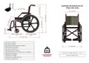 Ver imagem 7 de Cadeira de Rodas Elite Aço Carbono Pneu Inflável 44cm 100kg