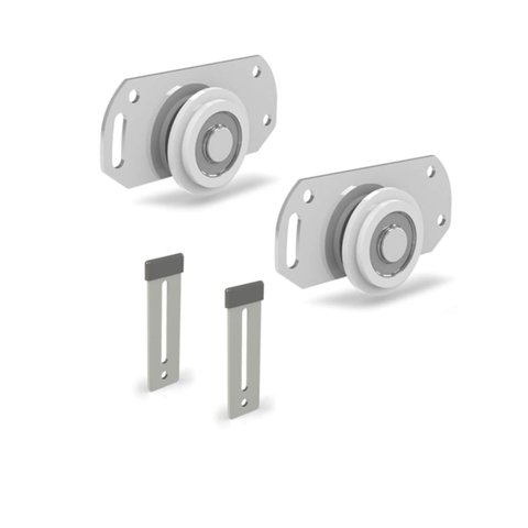 Kit Porta Correr JM 443 Roldana 40 mm 2 kits