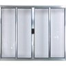 Vitro de Alumínio 4 Folhas 1,00 X 1,00 sem Grade Brilhante - 1