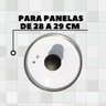 Tampa Panela de Vidro Nº28 Resistente P/ Panelas 28 a 29cm. - 6