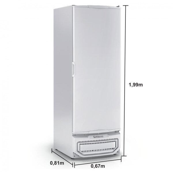 Freezer Vertical 575L com 4 Grades Gelopar - imagem destaque 2