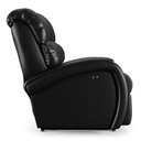 Ver imagem 2 de Poltrona do Papai Reclinável Napoli Power Touch Massagem Pu Preto Brilho Fh1