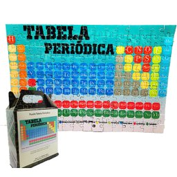 Quebra cabeça Tabela periódica 120 peças - 3