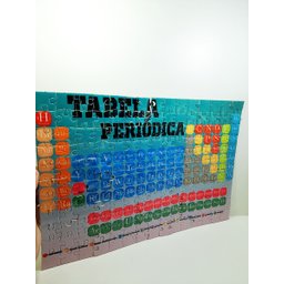 Quebra cabeça Tabela periódica 120 peças - 2
