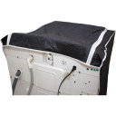 Ver imagem 4 de Capa para Maquina de Lavar Zíper Tam. G - Todas Marcas de 8kg a 18kg - Marrom - Lavar Ziper - Panami