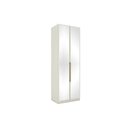Ver imagem 1 de Modulado de Quarto Guarda Roupa MC04 Seletto 2 Portas com Espelho 3 Gavetas MDP Areia Henn 80cm