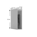 Ver imagem 3 de Módulo Cozinha Henn Belize Balcão toalheiro s/ Tampo Cinza