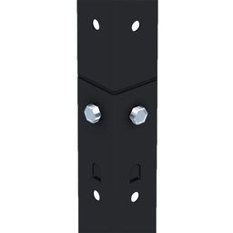 Estante Armário de Aço 6 Bandejas 90cm Preto Suporta 180kg - 2