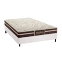 Ver imagem 1 de Cama Box Casal: Colchão Ortopédico Probel Guarda Costas Extra Firme + Base CRC Courano White(