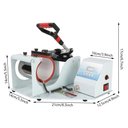 Ver imagem 3 de Prensa Térmica Personalização de Canecas Long Drink Bivolt