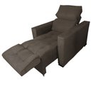 Ver imagem 1 de Poltrona do Papai Retrátil e Reclinável Madri Marrom