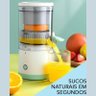 Espremedor Extrator Suco Laranja, Maças, Abacaxi, Morango, - 6