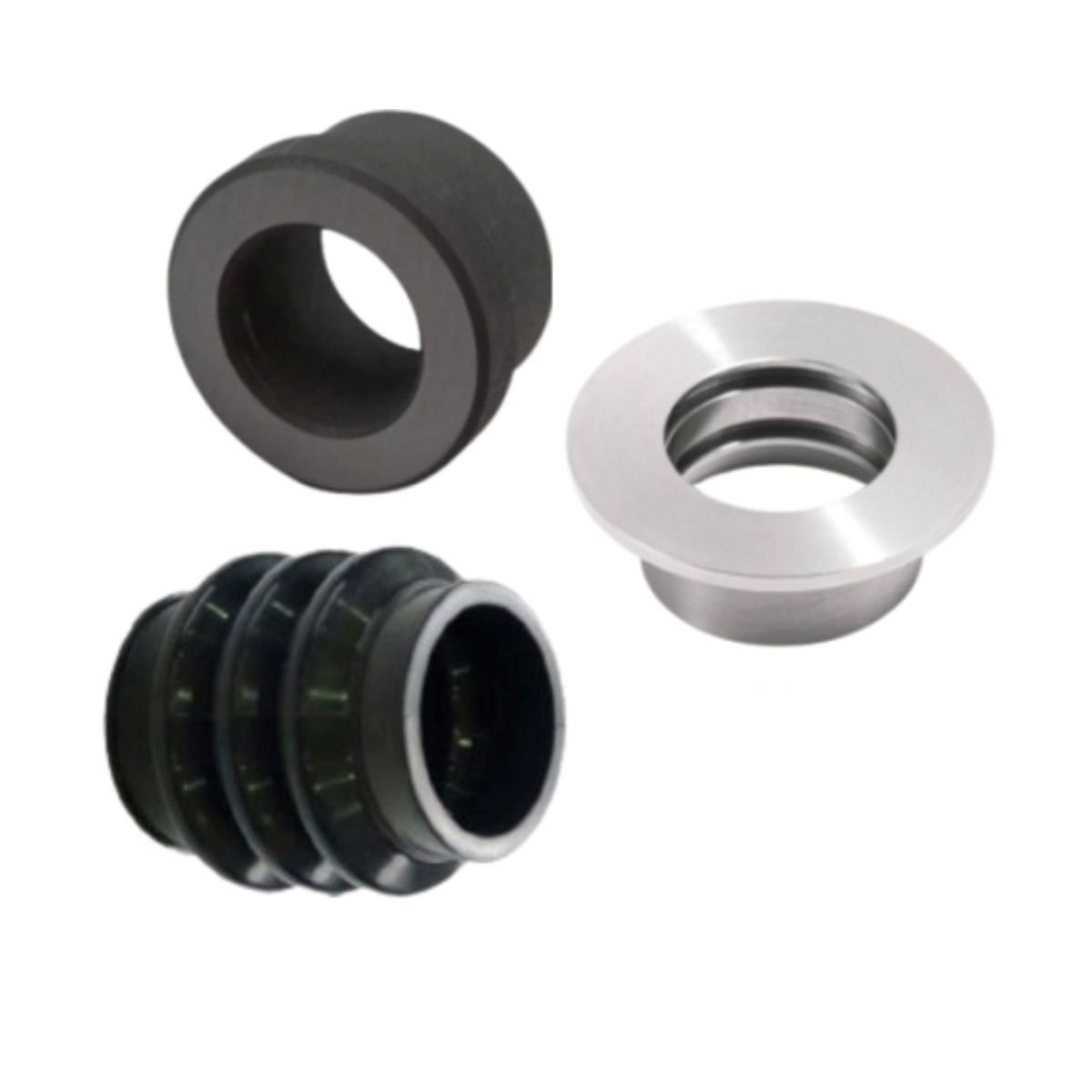 Kit Anel Carbono / Espelho / Borracha Jet Sea 2-tempos - 1