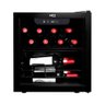 Adega de Vinhos Compressor Hq 36 Litros 12 Garrafas Preto Hq-av12h - 9