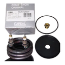 Ver imagem 1 de Kit Resistência Blindada Aquecedor Cardal Eletronico Central e Hidros Re029 6500w - Re029k100
