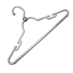 Cabide Giratório Cavado Prata - 25 Unidades | Organize Seu Closet ou Loja com Estilo e Praticidade - 1