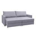 Ver imagem 3 de Sofá-cama Retrátil e Reclinável com Baú 2 Lugares 200cm Utila