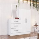 Ver imagem 1 de Cômoda Sapateira Chris 2 Portas 3 Gavetas Casa 812