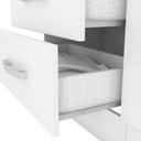 Ver imagem 5 de Cômoda Sapateira Chris 2 Portas 3 Gavetas Casa 812