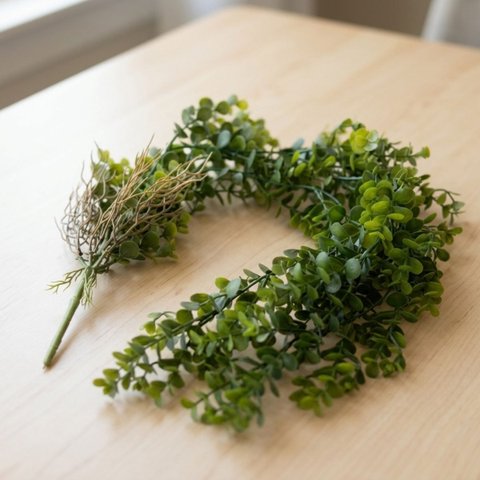 Kit 8 Pendentes de Eucalipto Artificial Realista 87 cm Decoração Elegante e Durável