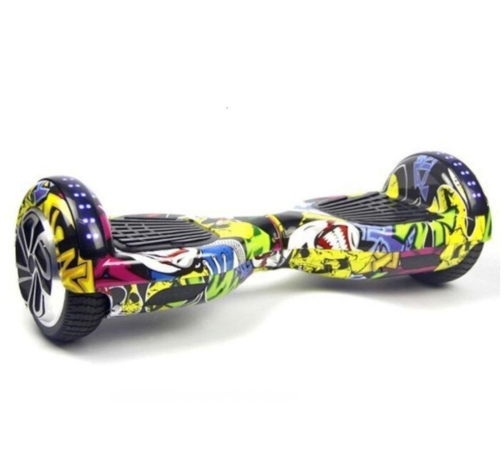 Hoverboard Skate Elétrico 6.5 Hiphop Led Bluetooth