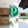Adesivo Para Porta De Geladeira Palmeiras Cod.63 - 1
