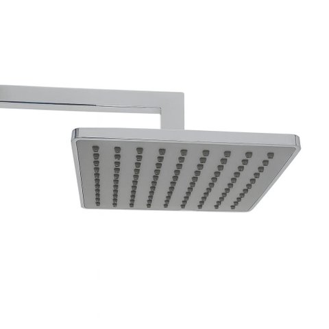 Chuveiro Ducha Quadrado 200mm Alta Pressão Aquecedor Gás