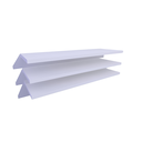 Ver imagem 1 de Kit com 03 Prateleiras Branco em Mdf no Tamanho 60 X 20 com Suporte Invisível