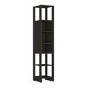 Ver imagem 4 de Closet com 1 Porta Contendo 2 Prateleias e 3 Nichos Externos Yes Nova Mobile Grafite Intenso