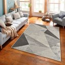 Ver imagem 2 de Tapete Sala Nobre 2,00x2,50 Antider. Domani Cristal Areia