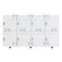 Ver imagem 3 de ESCANINHO GUARDA VOLUMES LOCKER 8 PORTAS COM RODÍZIO M520.B MUNDI MOVEIS