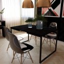 Ver imagem 2 de Mesa de Jantar Tampo 25mm Eros Bramov Móveis