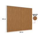 Ver imagem 2 de Painel Ripado Modular Marisa Nature Fosco 300x250 Cm - D’Rossi