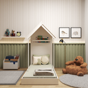 Ver imagem 1 de Mini Cama Infantil 1 Prateleira Casinha Branco