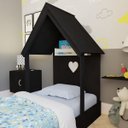 Ver imagem 5 de Mini Cama Infantil 1 Prateleira Casinha