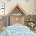 Ver imagem 5 de Mini Cama Infantil 1 Prateleira Casinha