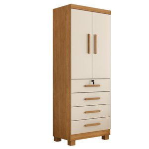 Guarda Roupa Camiseiro New Maia 2 Portas 4 Gavetas - Benetil