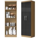 Ver imagem 2 de Armário Multiuso 2 Portas 3 Prateleiras Maré Aramóveis