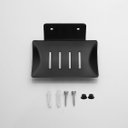 Ver imagem 7 de Saboneteira Luxo Banheiro Porta Sabonete Aço Inox 304 Cor Preto Brinovar