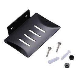 Saboneteira Luxo Banheiro Porta Sabonete Aço Inox 304 Cor Preto Brinovar - 6