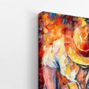 Ver imagem 3 de Homem Tocando Violão Arte Colorido Quadro Canvas 120x80cm