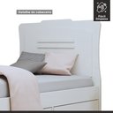 Ver imagem 4 de Cama Solteiro 5 Gavetas Júlia Conquista Moveis