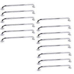 Alça de Apoio 70cm Barra Inox Kit 14 Unidades Idoso Deficiente Banheiro Box Parede Segurança - 1