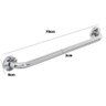 Alça de Apoio 70cm Barra Inox Kit 14 Unidades Idoso Deficiente Banheiro Box Parede Segurança - 5