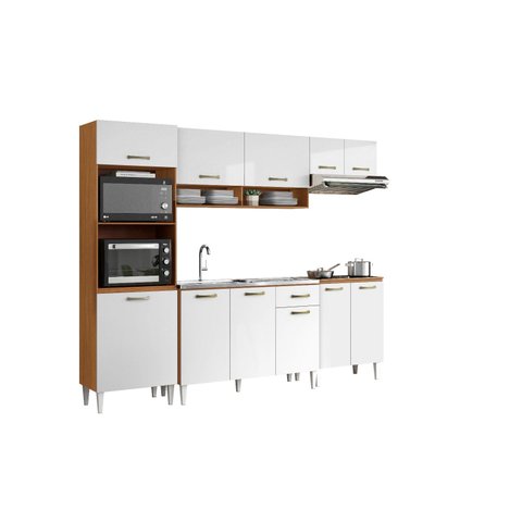 Cozinha Compacta Atenas c/ Balcao s/ Tampo
